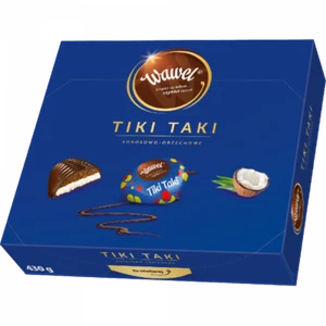 2 x Czekoladki TIKI TAKI 430g Wawel WALENTYNKI VALENTINE'S DAY CHOCOLATE - Picture 1 of 1