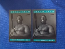 (2 Cards) 1991 Score #891 - Kirby Puckett - Dream Team - Minnesota Twins
