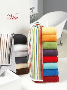 Ross Vita Walk-Frottier Serie 4004 uni Handtuch Duschtuch Saunatuch Gästetuch - Bild 1 von 110
