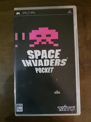 Space Invaders Pocket PSP Sony PlayStation Portable 2009 Japan CIB - Image 1 of 3