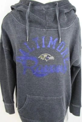 Baltimore Ravens Womens Small Touch Pullover Funnel Neck Hoodie ARAV 228 - Image 1 of 4
