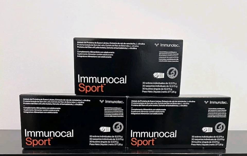 Immunocal Sport Precursor de Glutatión EXP:2027 /3 Cajas !!!!️ Foto 1 de 4