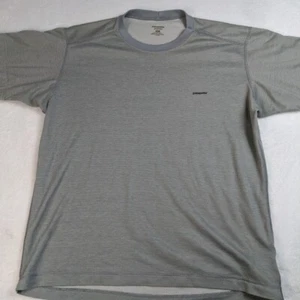 Patagonia Ul Carilene Baselayer mittelgrau leicht atmungsaktiv Kurzarm - Bild 1 von 6