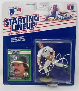 Dennis Eckersley Signed 1989 Oakland Athletics A's Starting Lineup Figure PSA - Picture 1 of 8