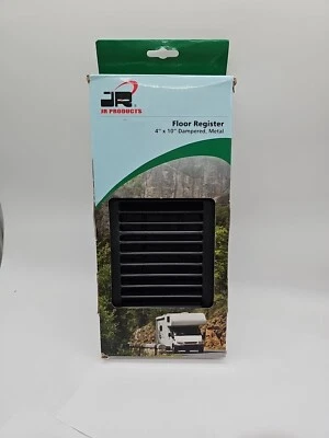 JR Products 4X10 DAMPERED BLACK 02-29175 - Immagine 1 di 4