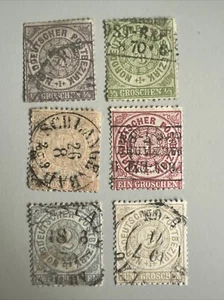 Norddeutscher Bund NDP Mi. 13-18 KW 50,- € - Bild 1 von 2