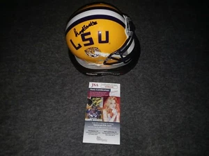 Kayshon Boutte Signed Mini Helmet Jsa Lsu Tigers Full Name Graph Rare - Picture 1 of 1