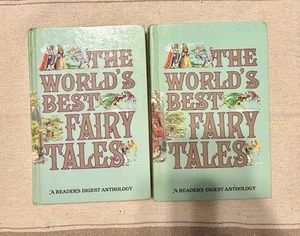 Vintage Reader's Digest The World's Best Fairy Tales Vol 1 & 2 Hardcover 1983 - Picture 1 of 10