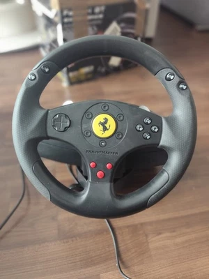 Gamerlenkrad THRUSTMASTER Ferrari GT Experience RW (PC-PS3) V.1 Lenkrad+Pedale - Bild 1 von 3