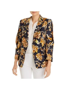 KOBI HALPERIN Womens Black Single Breasted Long Sleeve Blazer Jacket M - Picture 1 of 6