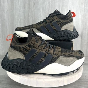 Adidas F/2 TR Primeknit Carbon Green Camo Sz 7 Trail Hike Outdoor Shoes Sneakers - Picture 1 of 9