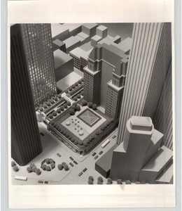 3D Scale Architecture Model CROCKER BANK BUILDING San Francisco 1979 Press Photo - Foto 1 di 2