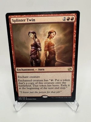 MTG Magic Splinter Twin Modern Masters Red Creature Rare Double Combo x 1 - Image 1 of 2