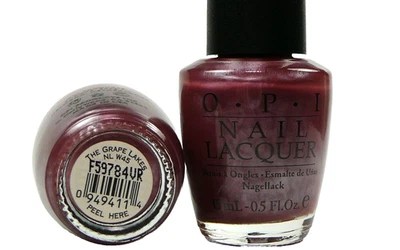 OPI NAIL POLISH THE GRAPE LAKES NL W45 ORIGINAL BLACK LABEL NEW! - Image 1 of 3