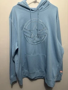 Felpa con cappuccio Marvel Captain America Bioworld taglia XXL 50/52 - Foto 1 di 4