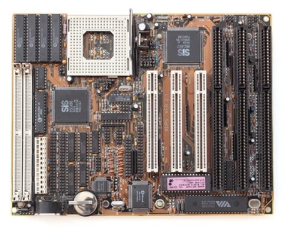 Socket 3 motherboard - Zida Tomato 4DPS VER 2.1 - TESTED - Image 1 of 2