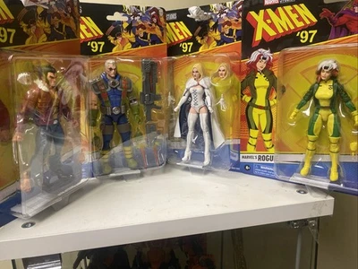 Marvel Legends X-Men ’97 Emma Frost, Cable, Logan, pícaro Foto 1 de 4