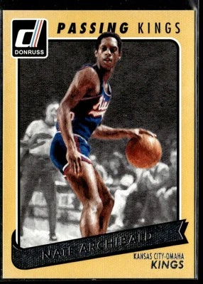 2015-16 Donruss Nate Archibald Passing Kings HSC - Image 1 of 2