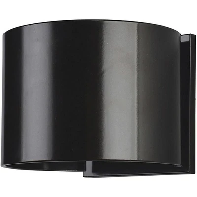Access Lighting 20399LEDMGRND-BRZ Curve LED 5 inch Bronze Outdoor Wall Sconce - Image 1 of 2