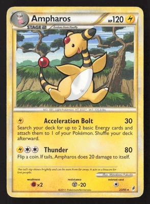 Ampharos Rare Call of Legends 23/95 NM - Image 1 of 2