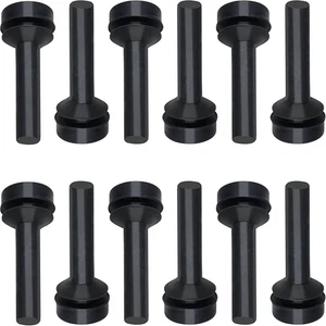 12 Pack WB02X24790 Grate Rubber Feet Compatible with GE Gas Stove Top Range Grat - Picture 1 of 12