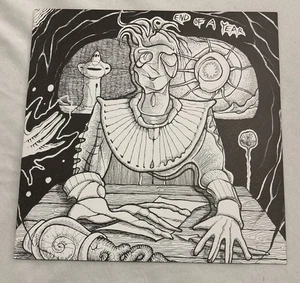 End Of A Year - S/T EP 7” 33 RPM Clear Vinyl W/ Black Streaks Record 2009 EMO - Imagen 1 de 7