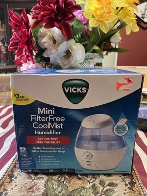 Vicks Mini Filter Free CoolMist Humidifier - Image 1 of 4