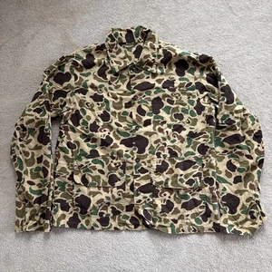 Camisa utilitaria de caza de manga larga camuflada de pato de piel de rana para hombre talla M - Imagen 1 de 8