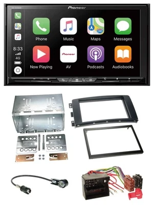 Pioneer 2DIN MP3 USB DAB DVD Bluetooth Autoradio für Smart ForTwo 07-10 ForFour - Bild 1 von 4