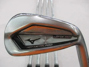 ◼️7pcs◼️ Mizuno JPX 921 HOT METAL PRO Iron Set 7clubs 5-9,P,G recoil 95 Flex F3 - Picture 1 of 6