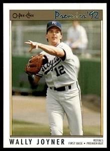 1992 O-Pee-Chee Premier Wally Joyner Kansas City Royals #61 - Picture 1 of 2