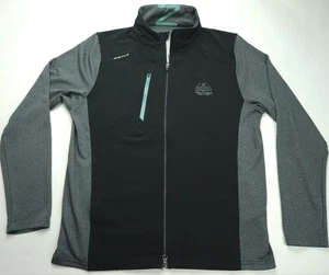 Giacca Large Zero Restriction Uomo Nera Z710 Full Zip Ibrida Golf Olde Florida - Foto 1 di 7