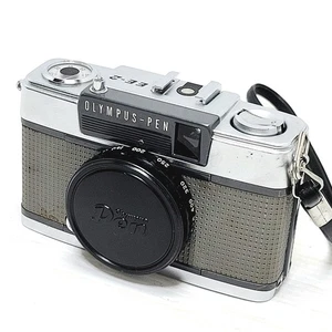 OLYMPUS PEN EE-2 D.Zuiko f=2.8cm 1:3.5 Half Flame 35mm Film Camera Tested Japan - Picture 1 of 8