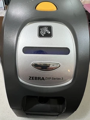 Zebra ZXP 3 Dual side card Printer Z32-0M000200US00 USB Ethernet - Image 1 of 4