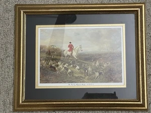 Hunting Art Print Horse Dog Victorian English Country Heywood Hardy "The Find" - Picture 1 of 9