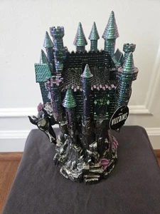 Maleficent Dragon Castle Pedestal Disney Villains Candle Holder. - Picture 1 of 3