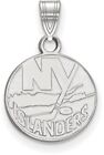 10K White Gold NHL New York Islanders Small Pendant by LogoArt