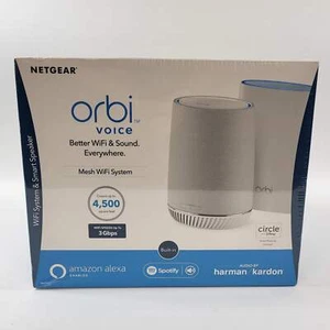 NETGEAR Orbi Voice Tri Band AC2200 Mesh Wifi Router - Picture 1 of 6