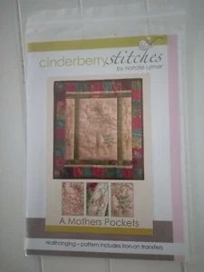 Quilting Pattern by Cinderberry Stitches - includes iron on transfers - Picture 1 of 3