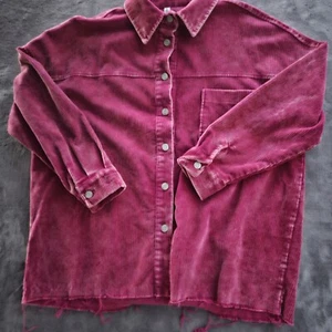 ZENANA Sommer Camping Cord Oversized Shacket Premium Vintage Washed - Bild 1 von 7