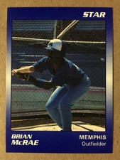 1989 Star Minor League - Brian McRae #44 - Memphis Chicks