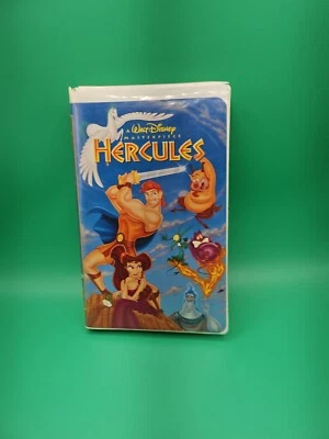Walt Disney HERCULES MASTERPIECE EDITION VHS CLAMSHELL Used VHS VTG VG+ Tested - Image 1 of 4