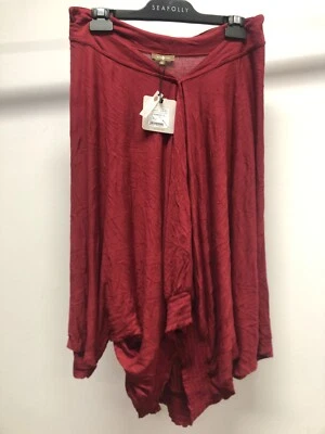 Woman Skirt Surkana Size XL Bordeaux New!!! - Image 1 of 4