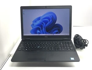 DELL LATITUDE 5590 i5-8250U@1.60GHz 8GB RAM 256GB SATA SSD W11P W/AC *QTY *READ - Afbeelding 1 van 17