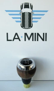 Original MINI Mayfair Toffee Leder 6-Gang Getriebe Knauf - R56 R55 R57 R58 R59 #40 - Bild 1 von 9