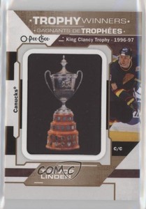 2022 O-Pee-Chee Trophy Winners Manufactured King Clancy Trevor Linden #P-3 Patch
