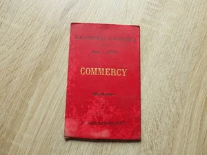 PLAN CARTE COMMERCY ET PARTIE NORD Hachette 1891 - Picture 1 of 3