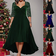 Plus Size 28 Womens Sequin Dress Christmas Cocktail Party Evening Prom Ball Gown