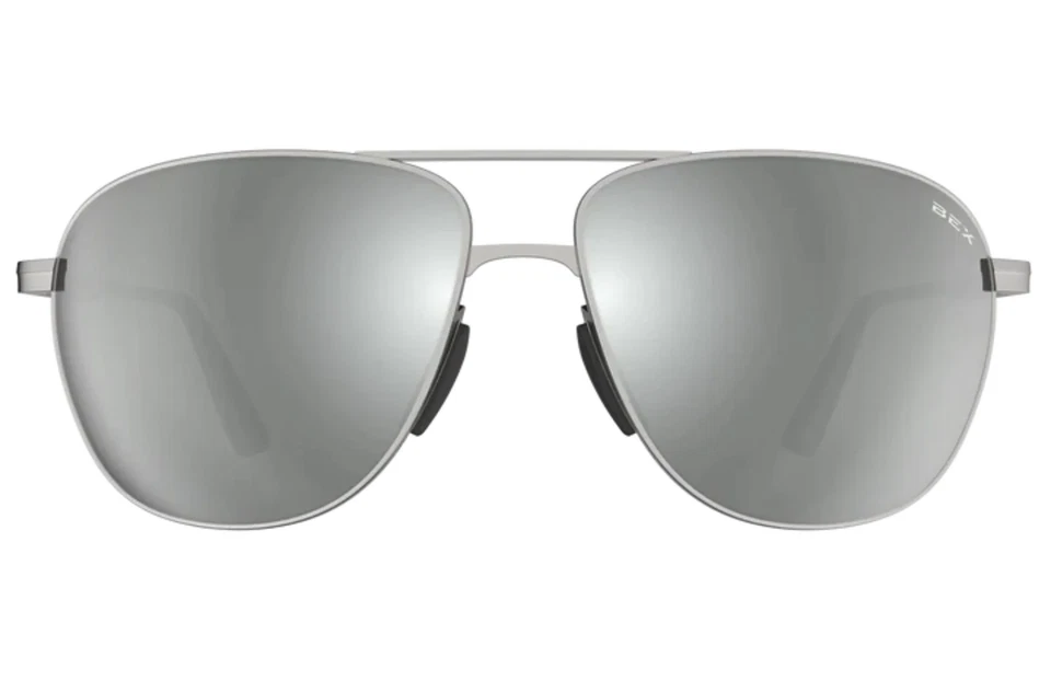 Óculos de sol BEX - Nova (prata fosca//cinza//prata) S77MSGS - Imagem 1 de 1