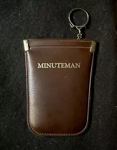 BOEING Minuteman Vintage Schlüsselanhänger Geldbörse Luftfahrt Raketenherstellung - Bild 1 von 2